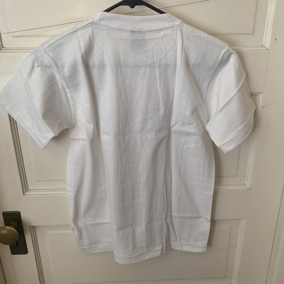 NEW Born To Be Wild New York White T-Shirt 100% Cotton NYC Souvenir Kids XL - Picture 7 of 7